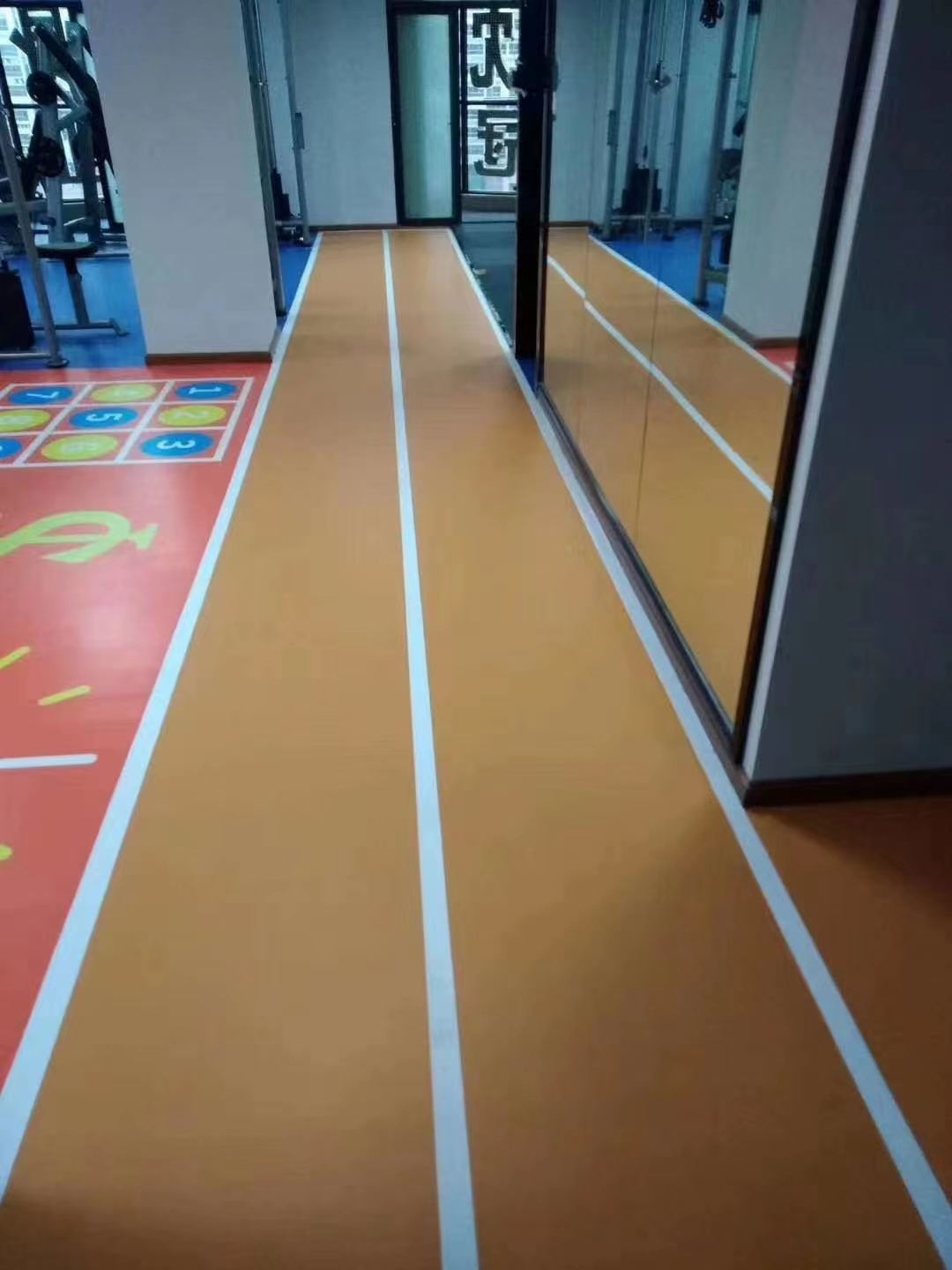 健身房橡胶地板 (2)